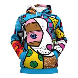 NWT FreshHoods Coco hoodie Sz M by Britto